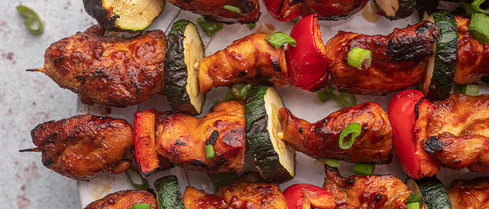 Bbq Chicken Kebab  Regular 