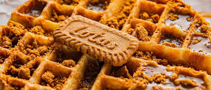 Biscoff Waffle  Single 